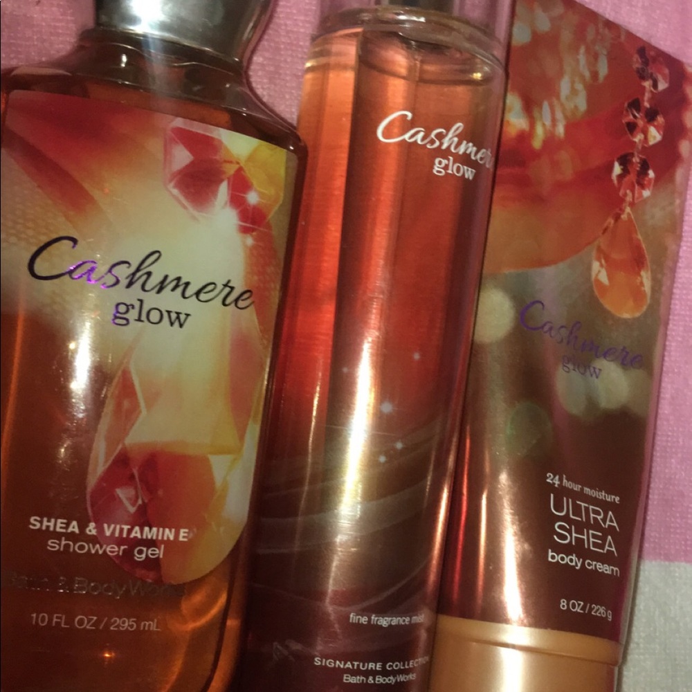 Bath and Body Works Cashmere Glow Trio